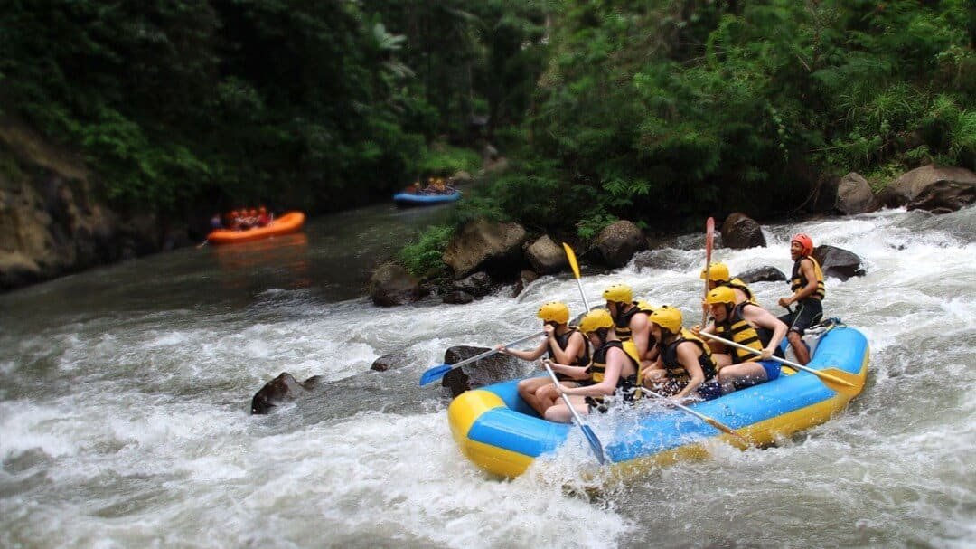 Rafting di Sungai Ayung, Bali (sumber ubudraftingbali.com)