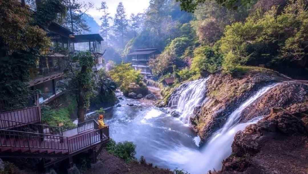 maribaya natural hot spring