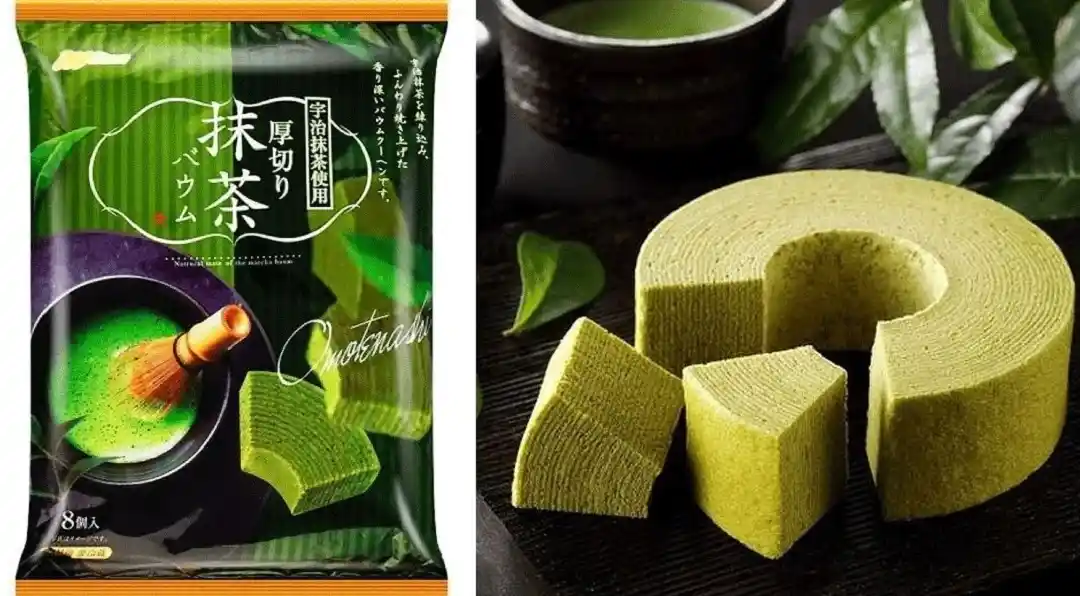 baumkuchen matcha