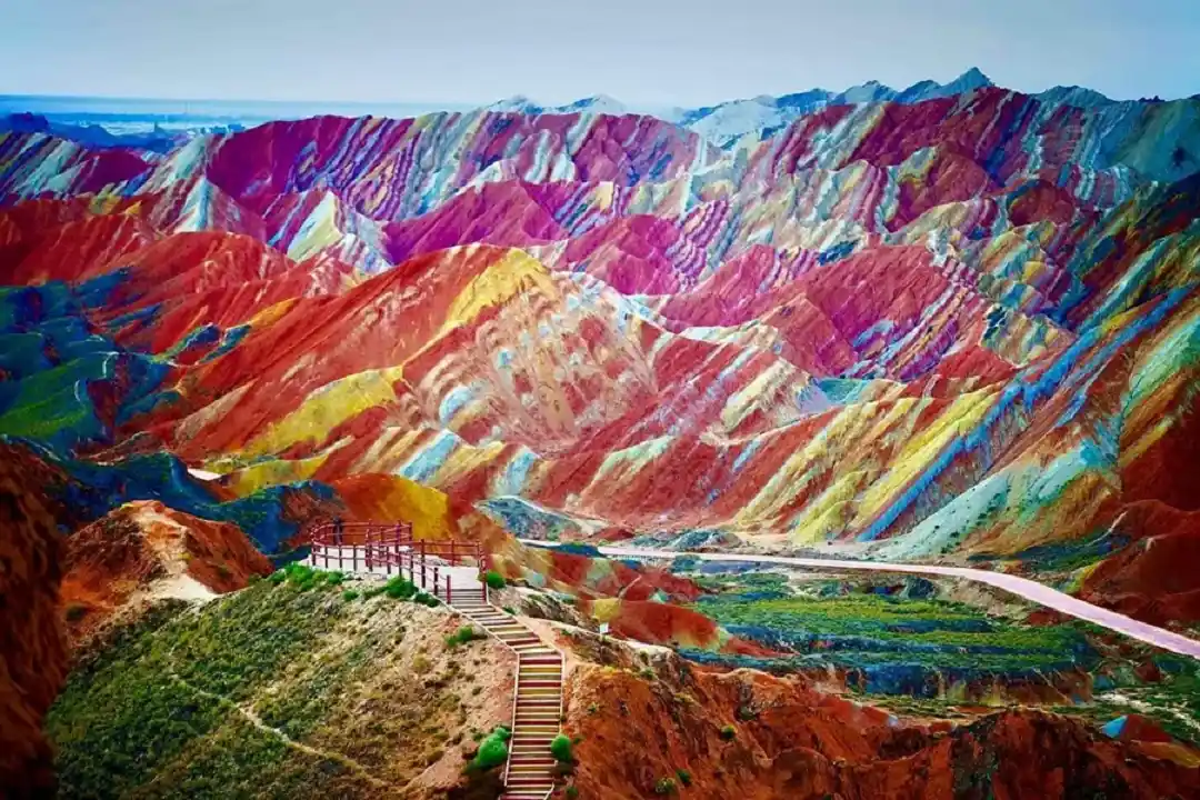 Rainbow Mountains, Zhangye Danxia