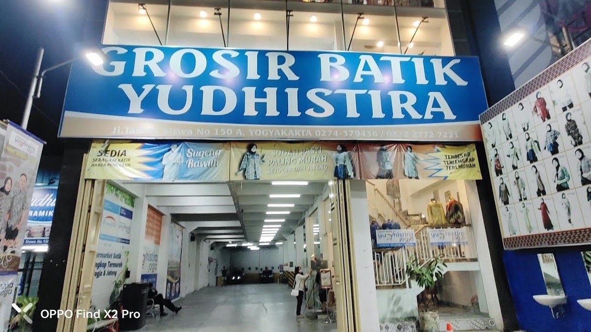 Koleksi batik harga terjangkau di Grosir Batik Yudhistira Jogja