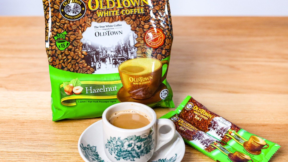Kemasan Old Town White Coffee sachet kopi putih khas Malaysia